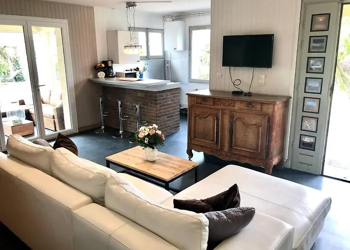 Panorama D'exception Sur Domaine Naturel Protege Et La Proche Centre La Crete Des Dunes Maison Complete Ou Uniquement Ferienhaus Le Touquet